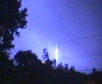 [Lightning storm tonight]
