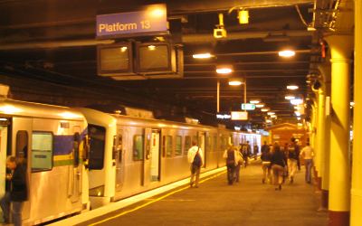 Flinders Street, platform 13