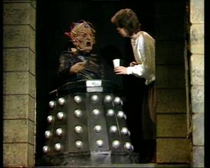 Davros gets a drink of water