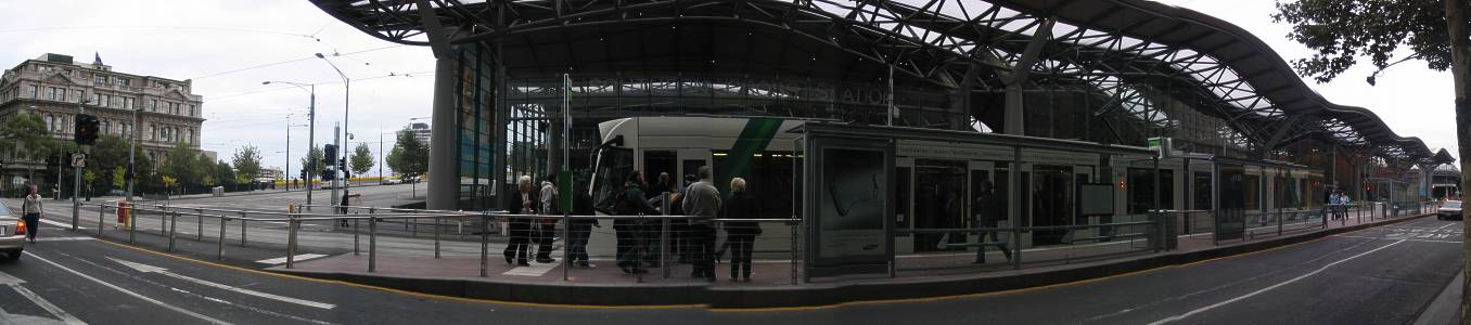 Southern Cross Station, seen from Spencer Street