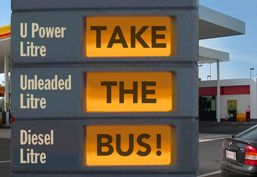 Take the bus! From Crikey