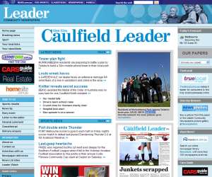 Old Caulfield Leader site