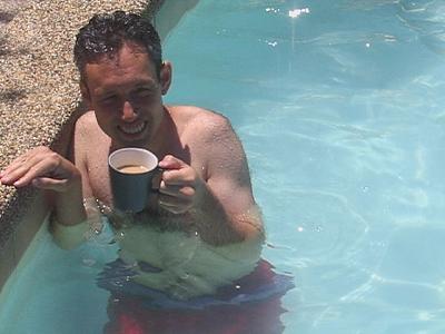 Tea in the pool