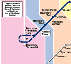Heathrow tube map (before Terminal 5 opened)