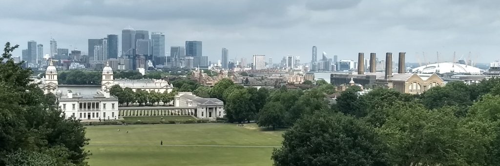 View from Greenwich, London