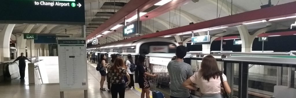 Singapore: Tanah Merah station
