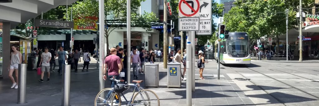 Bourke Street bollards