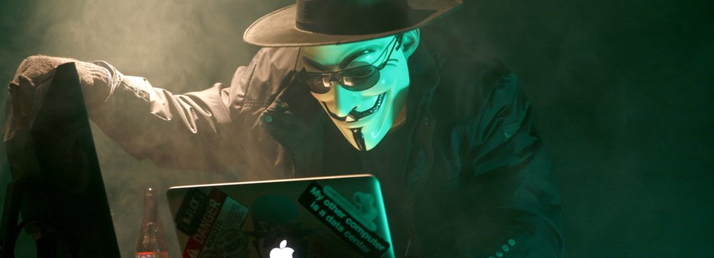 Anonymous hacker (by Brian Klug)
