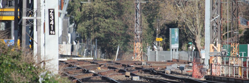 Caulfield rail lines