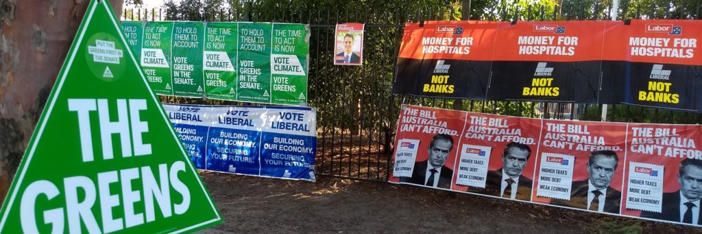 Election banners