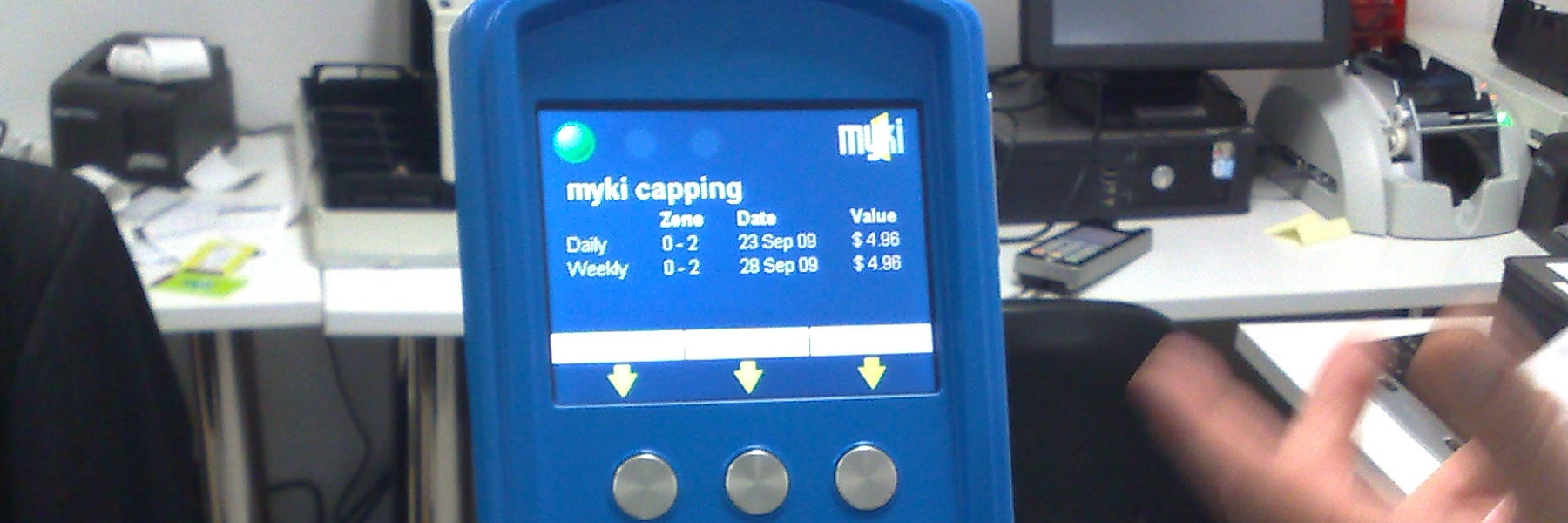 Myki test centre: Daily and weekly capping
