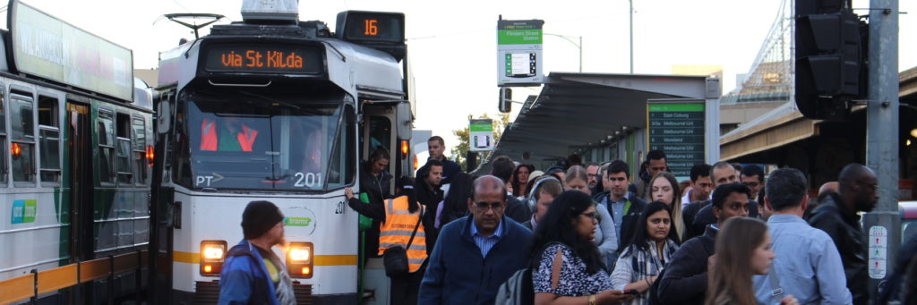 Federation Square tram stop