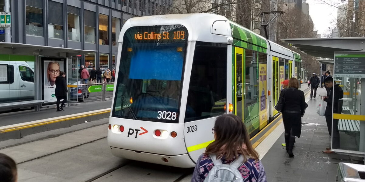 Tram in Collins St