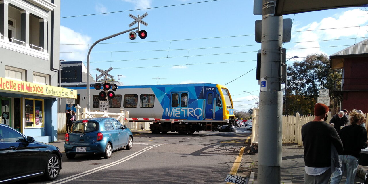 Yarraville level crossing