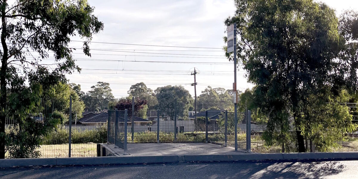 Bus stop in Noble Park with no step-free access