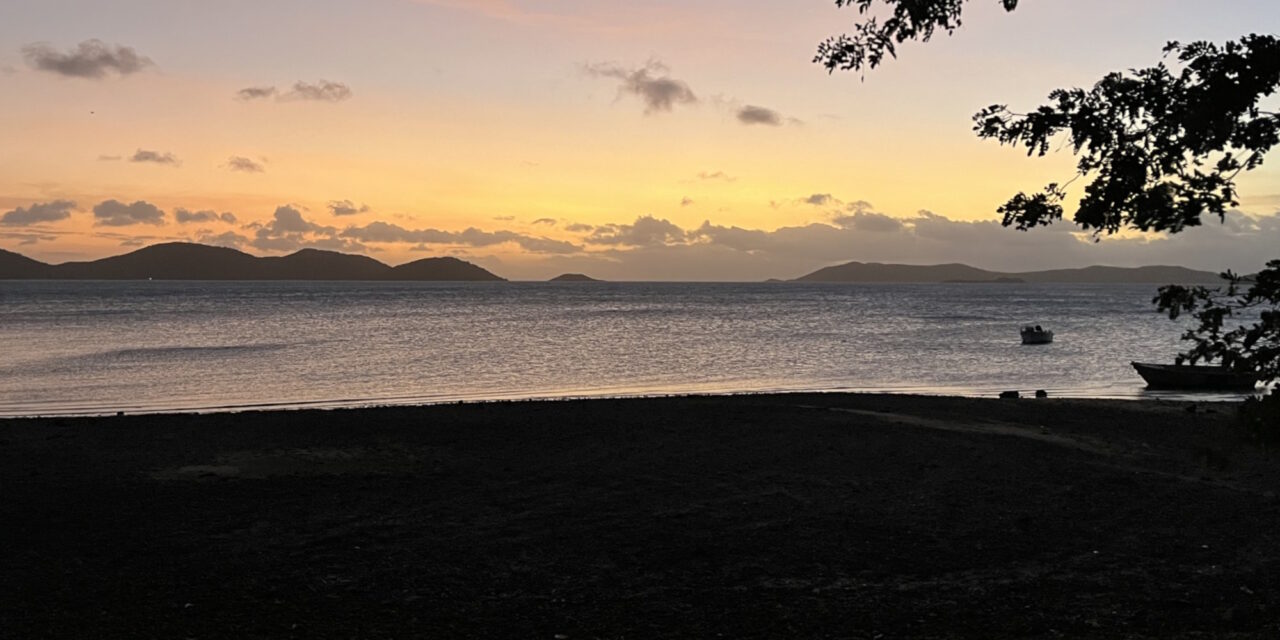 Sunset at Thursday Island