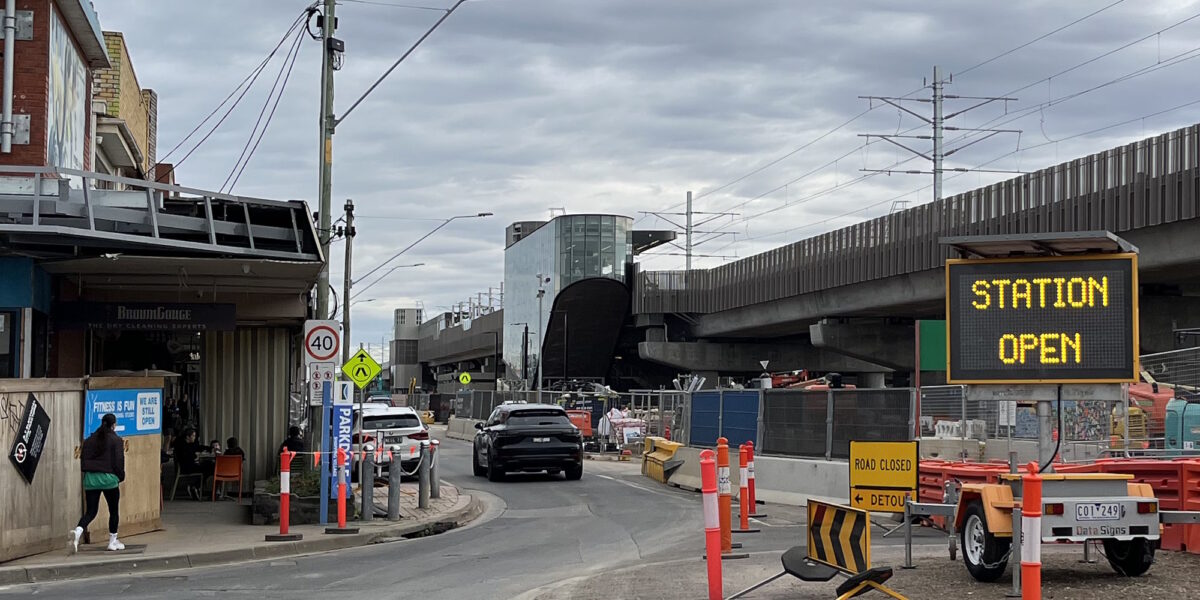 New Parkdale station opened