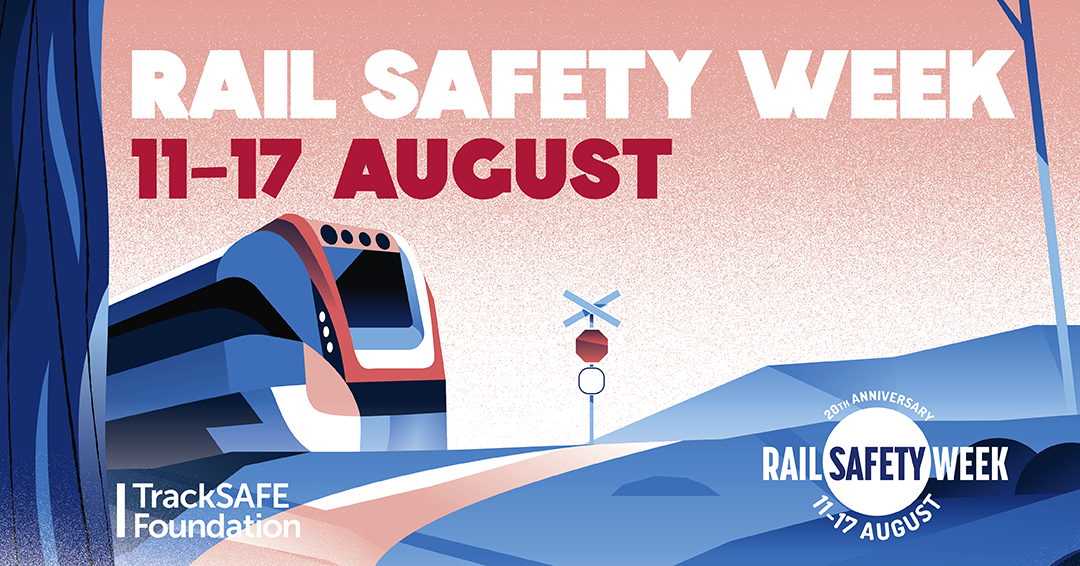 Rail Safety Week 2025 graphic