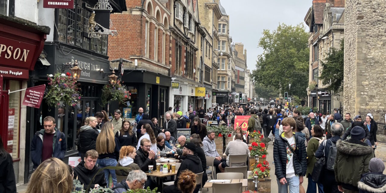Cornmarket Street, Oxford, England