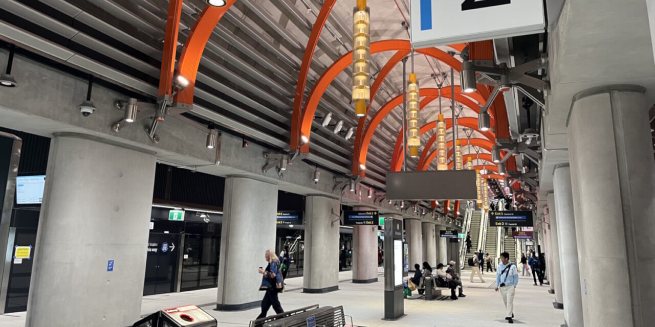 Underground railway station