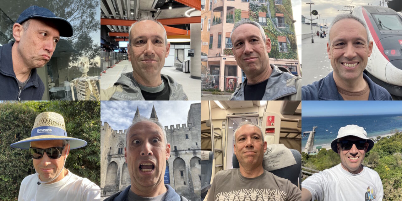 Daniel selfies from 2025