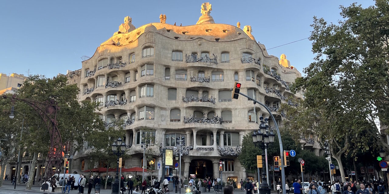 La Pedrera - Casa Milà -a Gaudi-designed building in Barcelona