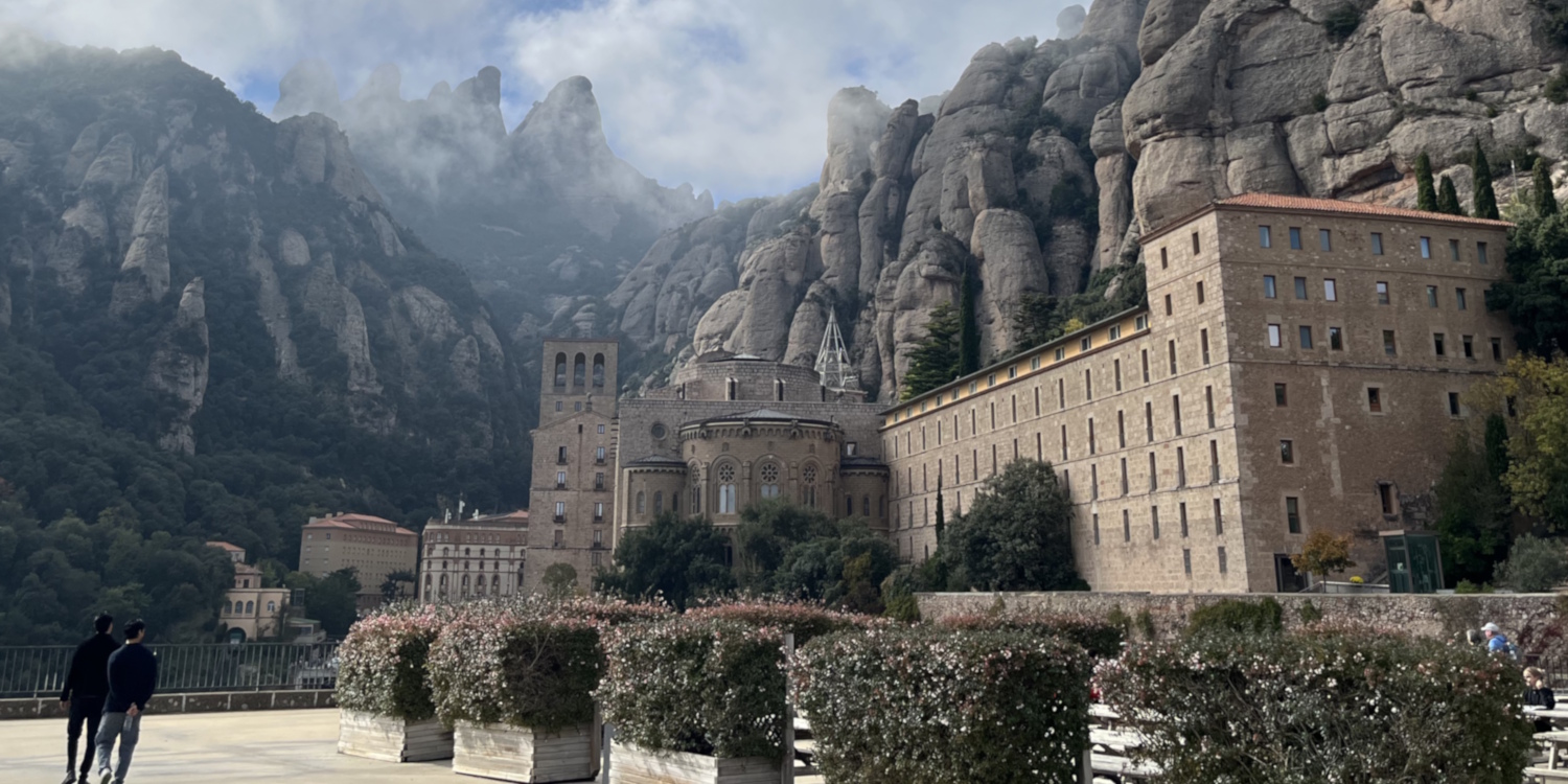 View of Montserrat, Spain